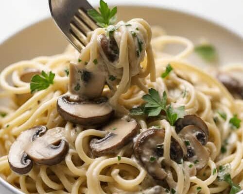 Creamy Mushroom Pasta