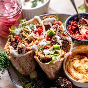 Crispy Falafel Wrap