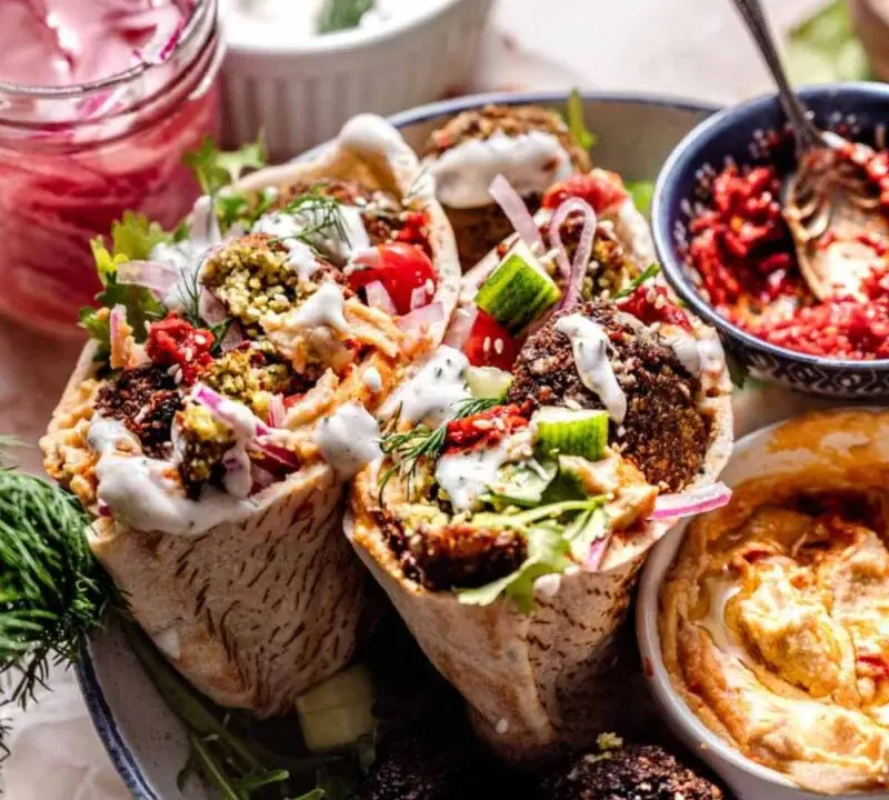 Crispy Falafel Wrap